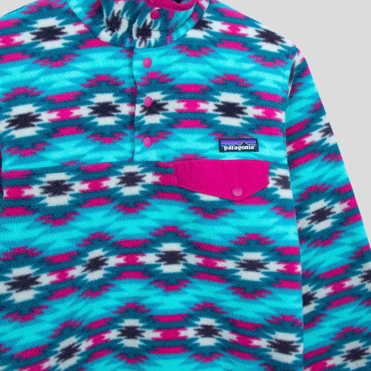 Patagonia Synchilla Aztec Fleece Pullover - backtovida