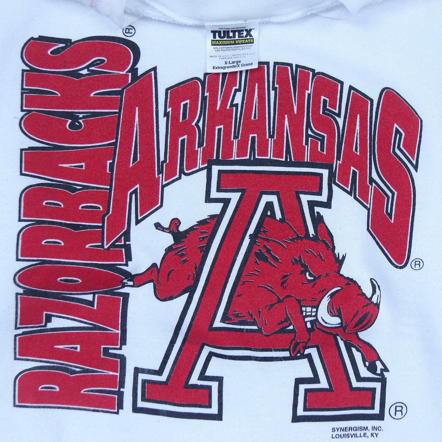 90s Arkansas Razorbacks Crewneck - backtovida