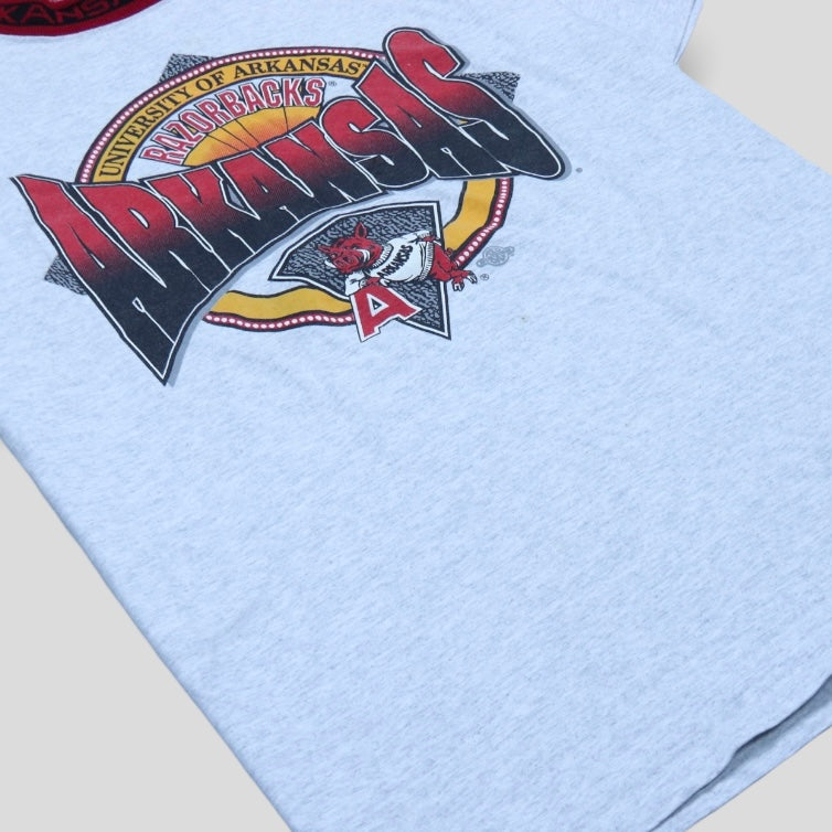 90s University of Arkansas Razorbacks Tee - backtovida