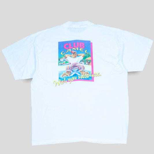 90s Club Camel Pocket Vintage T-Shirt - backtovida