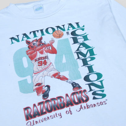 1994 Razorback National Champions T-Shirt - backtovida