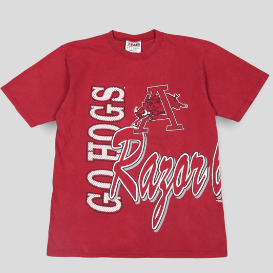 90’s Arkansas University T Shirt - backtovida