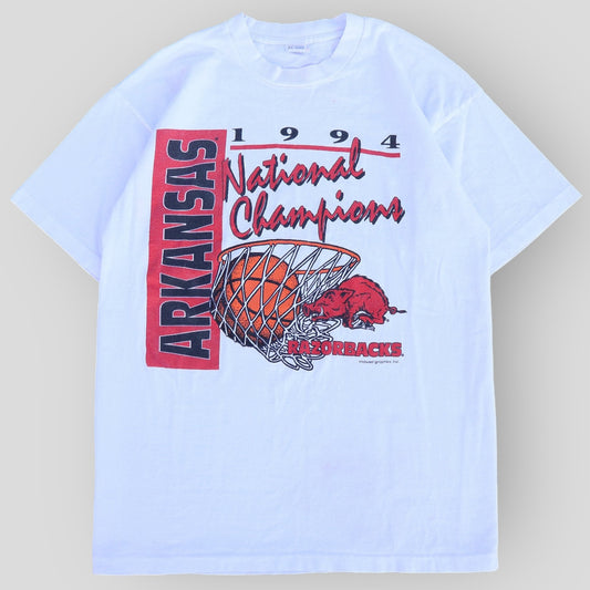 1994 Arkansas Razorbacks National Championship T-Shirt - backtovida