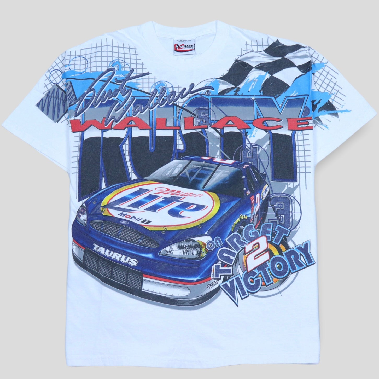 1990's Dusty Wallace AOP Nascar Vintage T-Shirt – backtovida