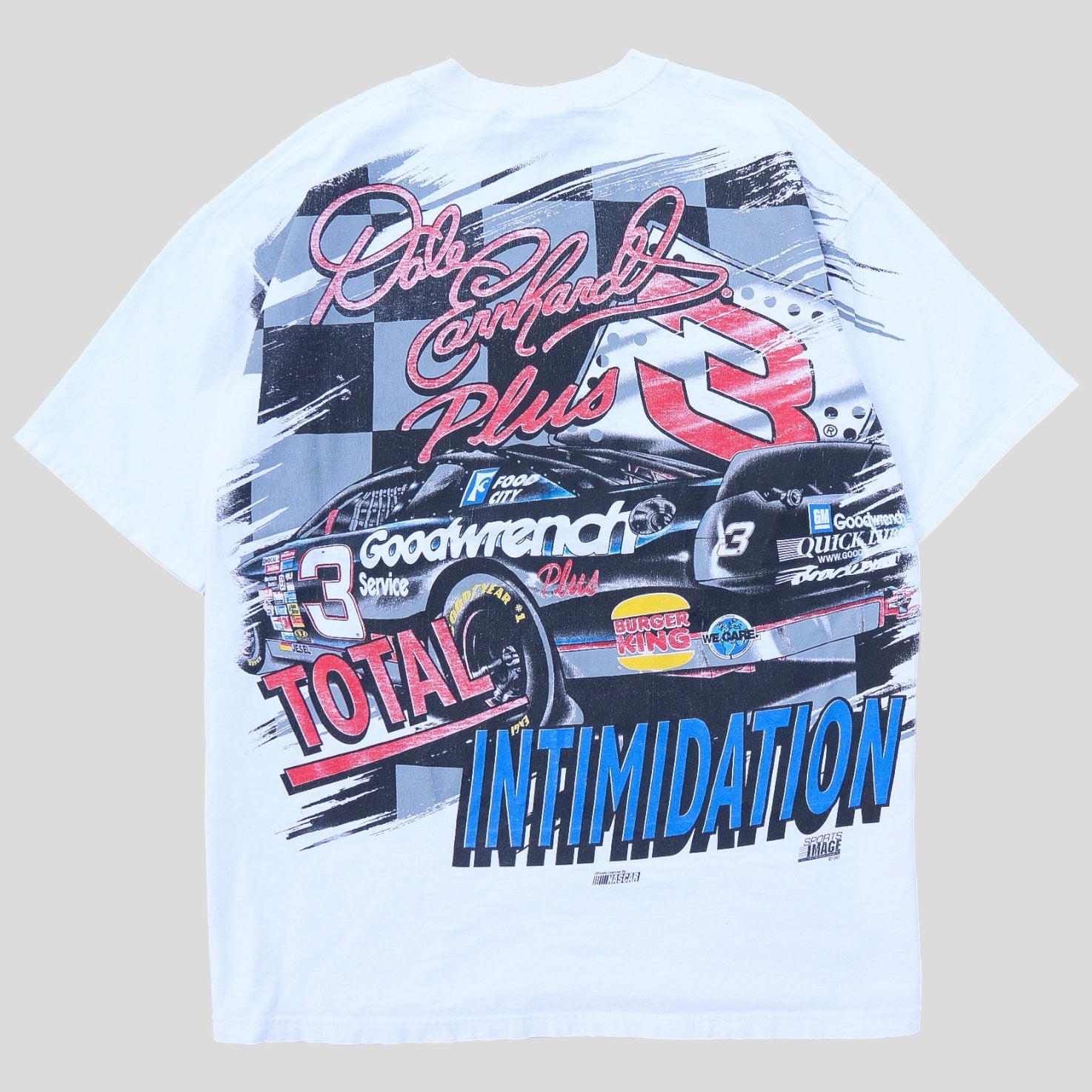 1998 Dale Earnhardt The Winning Element's AOP NASCAR T-Shirt - backtovida