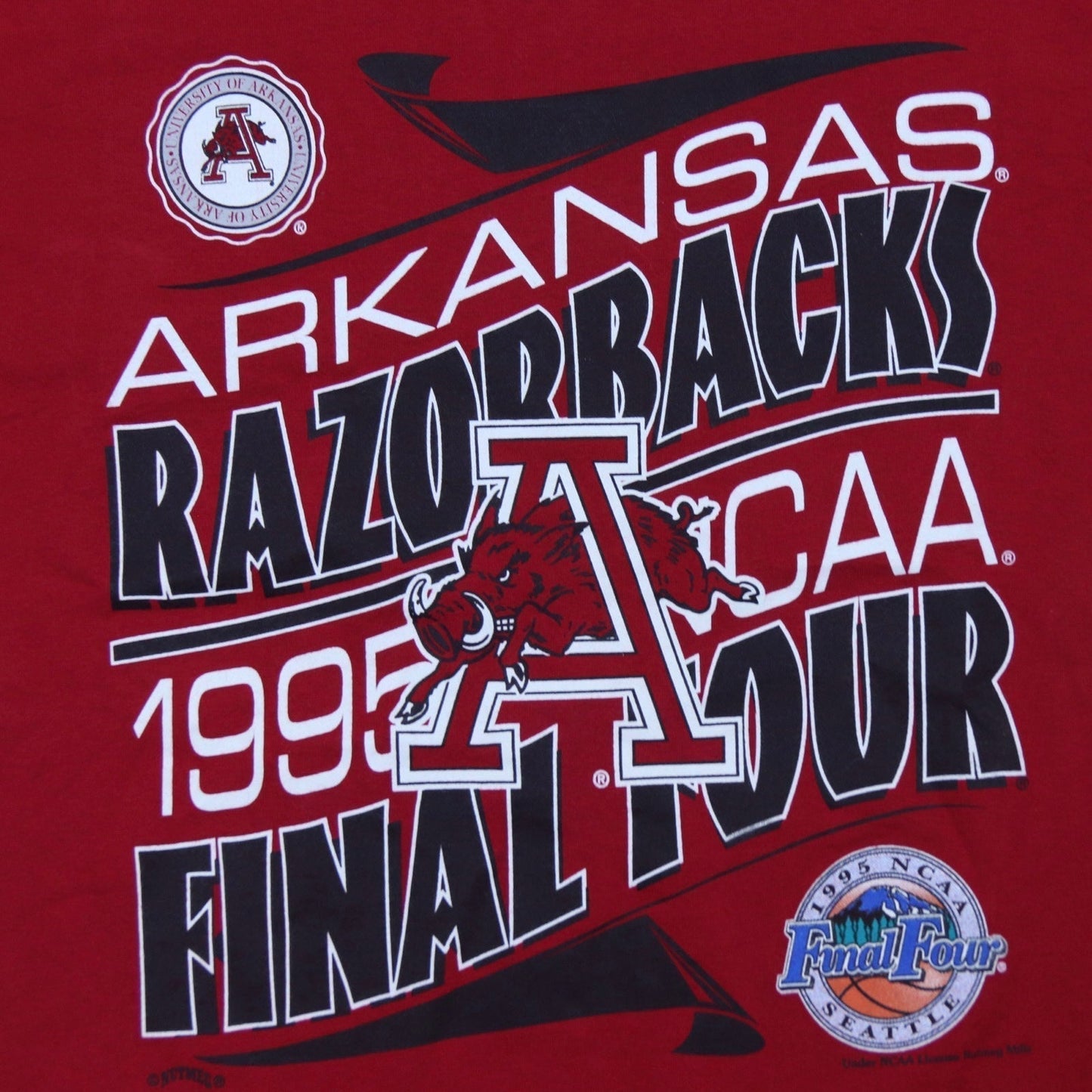 1995 Arkansas Razorbacks Final Four - backtovida