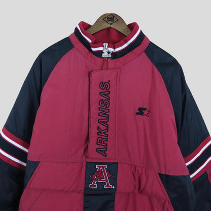 90s Arkansas Starter Puffer Jacket - backtovida