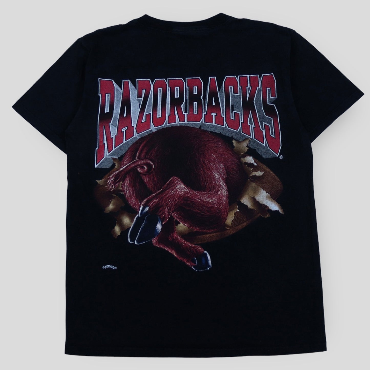 90s Arkansas Razorbacks Hog T-Shirt - backtovida