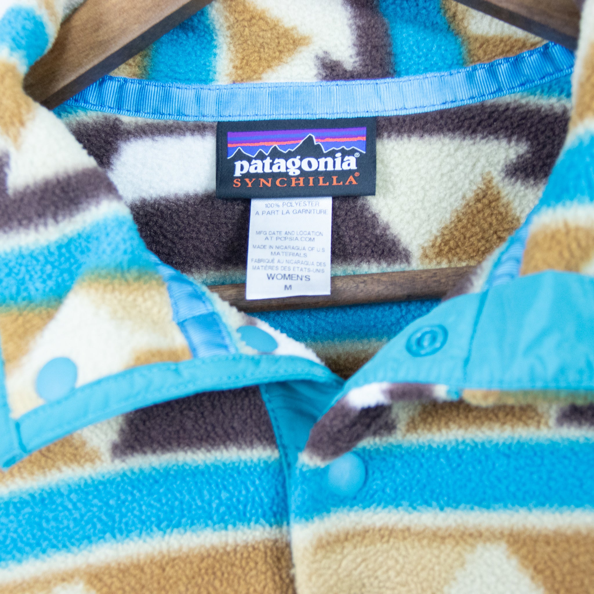 Patagonia aztec 2024 fleece womens