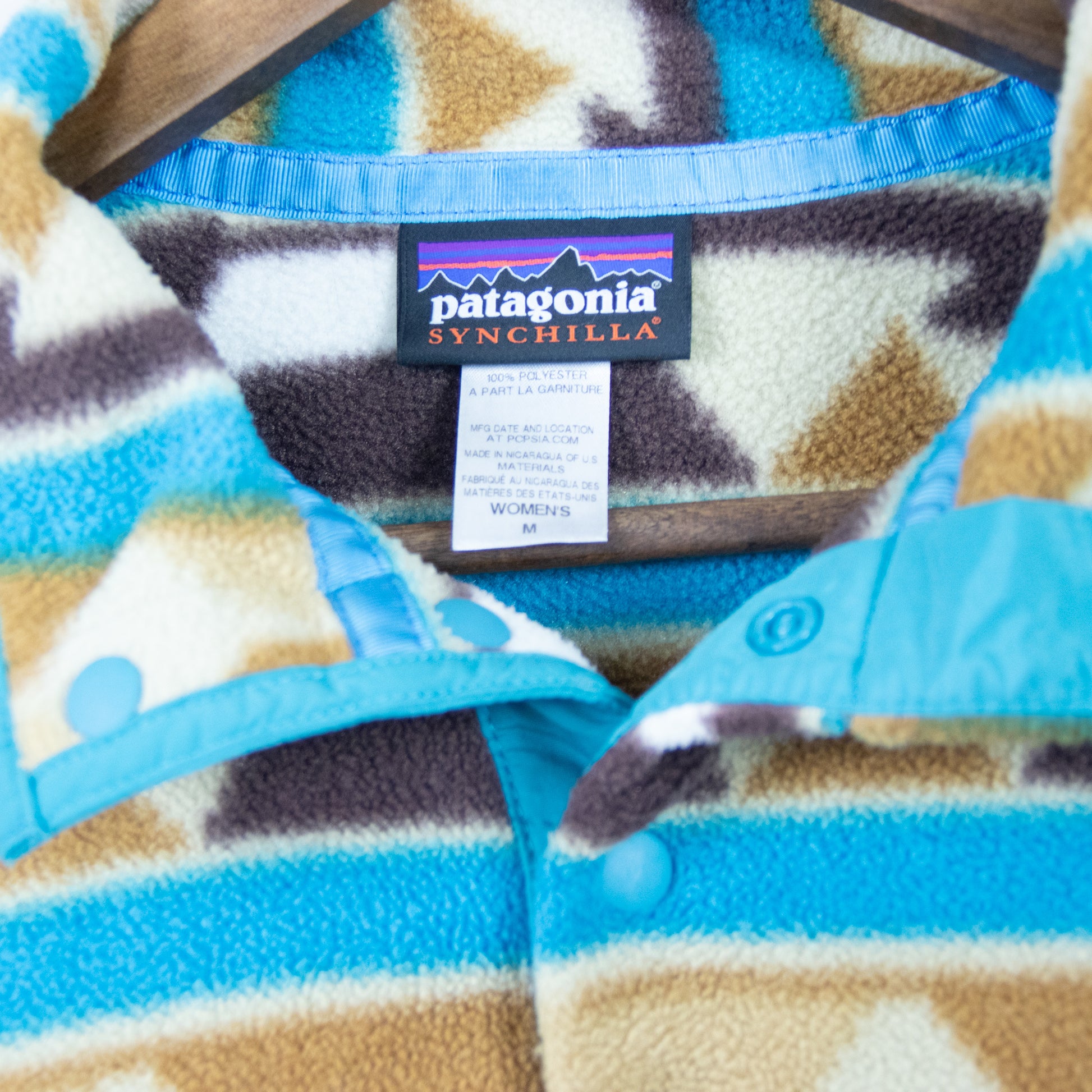 Patagonia Synchilla Aztec Fleece Women's Pullover - backtovida