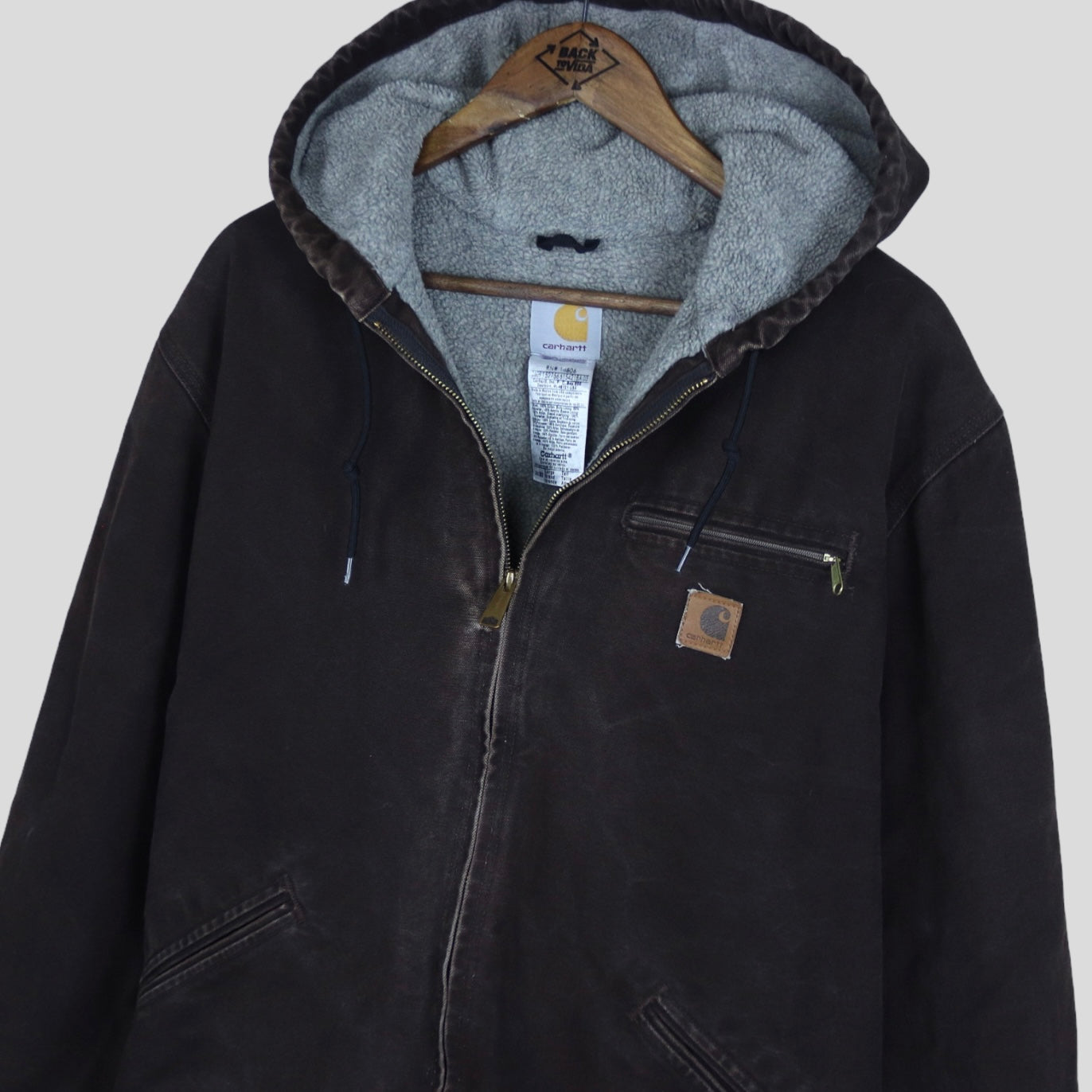 Vintage Carhartt Sherpa Lined Jacket - backtovida