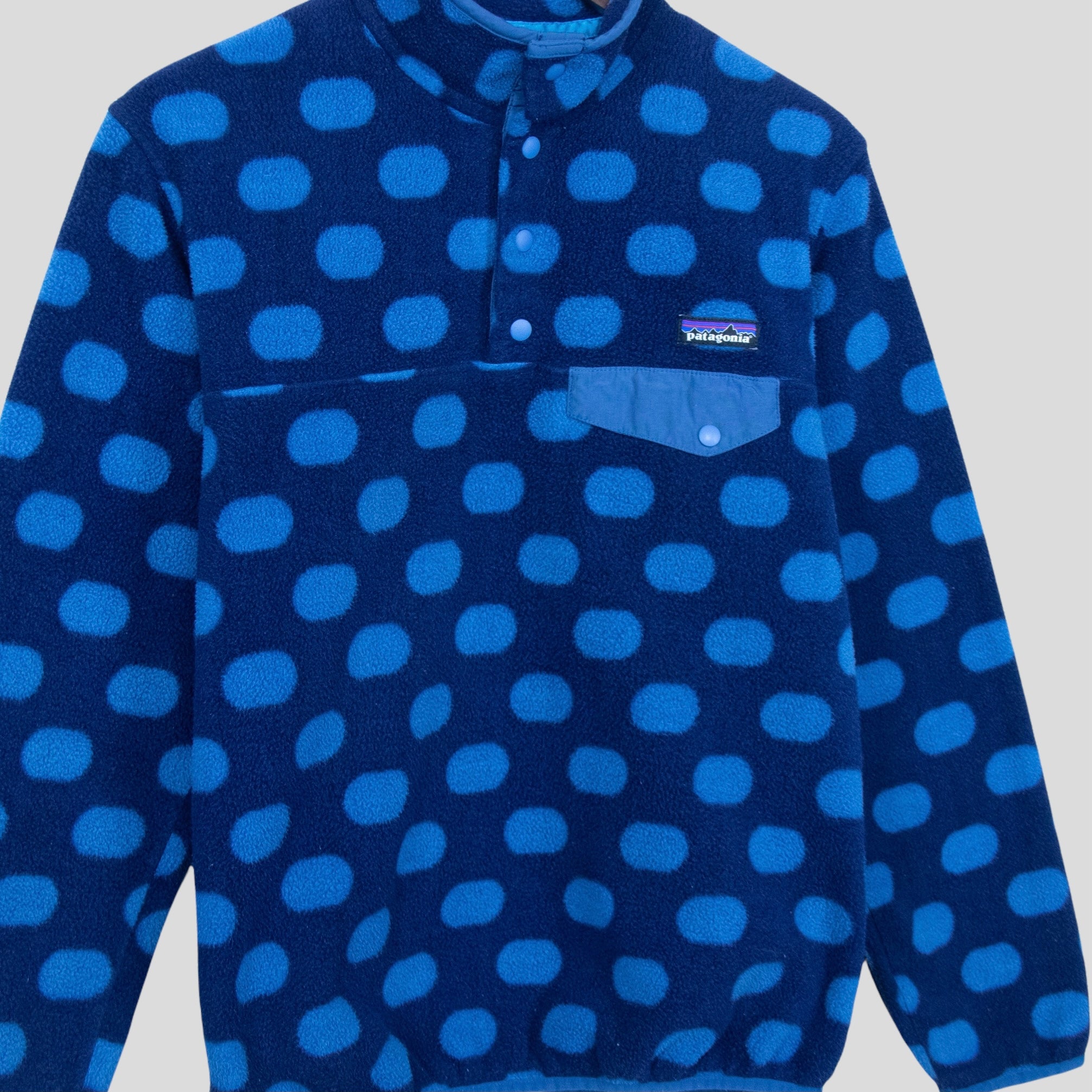 Patagonia polka dot fleece online