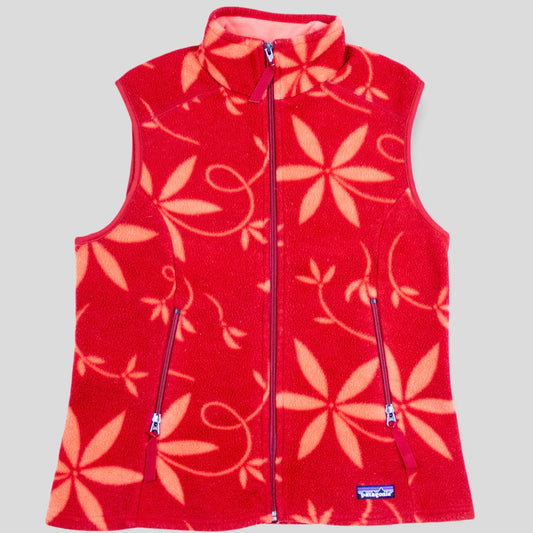 Patagonia Floral Patterned Women's Vest - backtovida