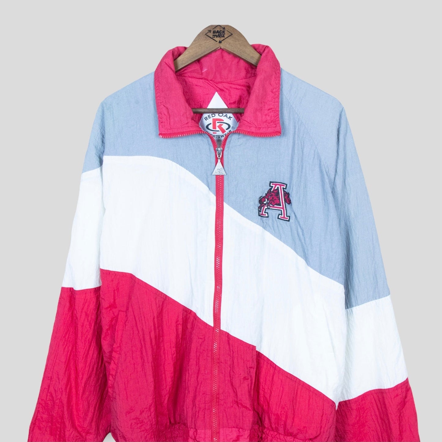 Arkansas Razorbacks Vintage Windbreaker - backtovida