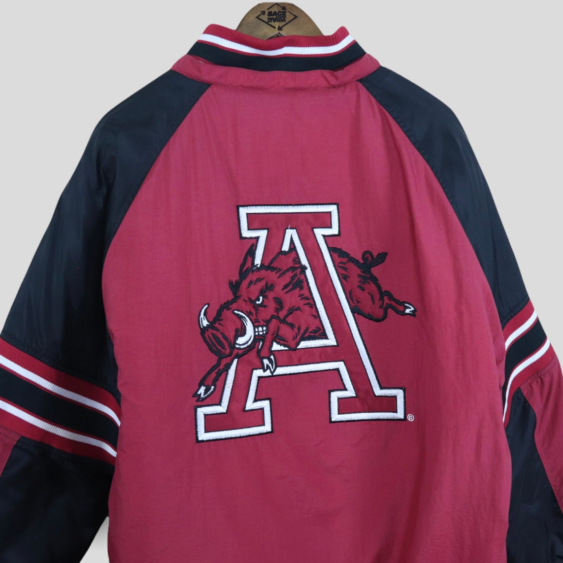 90s Arkansas Starter Puffer Jacket - backtovida