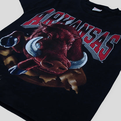 90s Arkansas Razorbacks Hog T-Shirt - backtovida