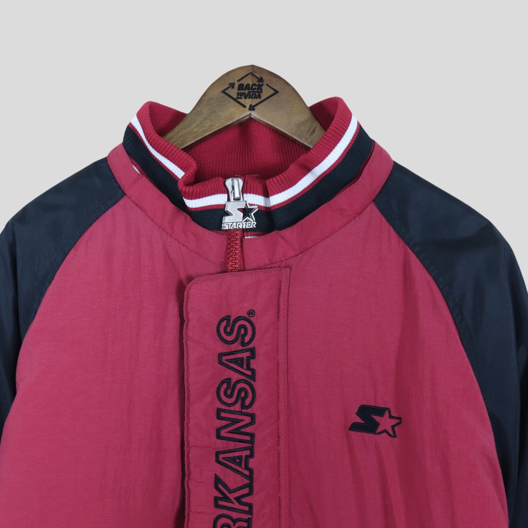 90s Arkansas Starter Puffer Jacket - backtovida