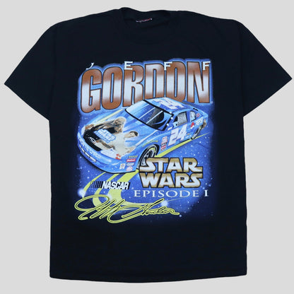 1999 Jeff Gordon Star Wars AOP T-Shirt - backtovida