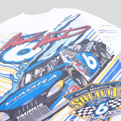 Mark Martin Vintage NASCAR AOP T-Shirt - backtovida