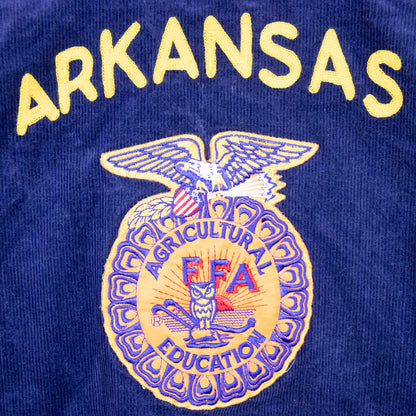 80s Arkansas FFA Vintage Corduroy Jacket - backtovida