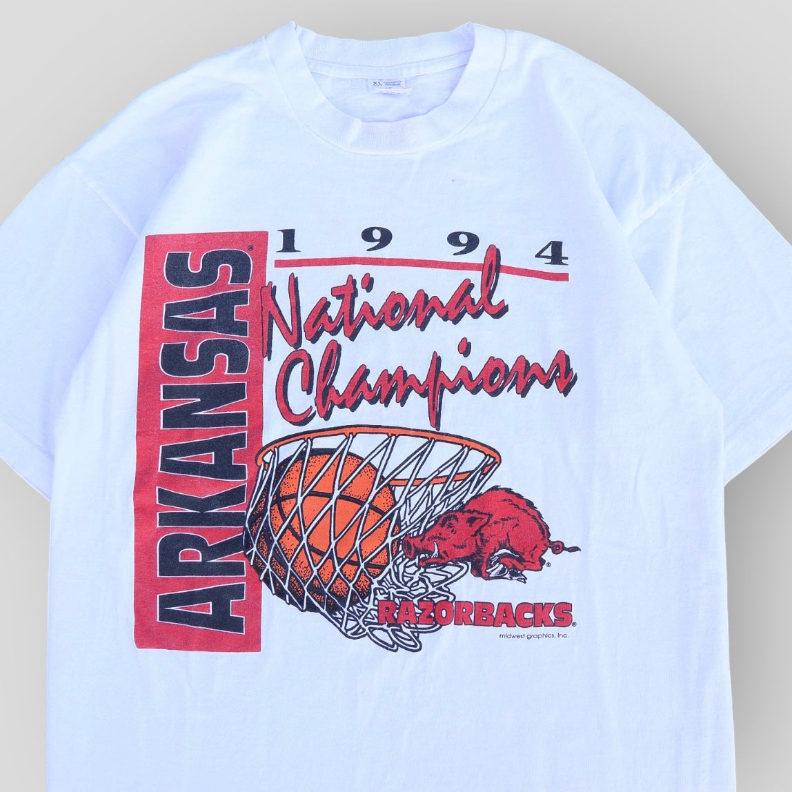 1994 Arkansas Razorbacks National Championship T-Shirt - backtovida