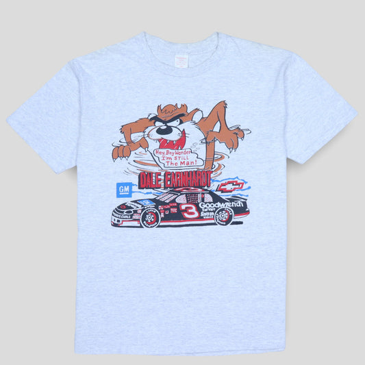 1997 Dale Earnhardt X Taz Vintage Racing T-Shirt - backtovida