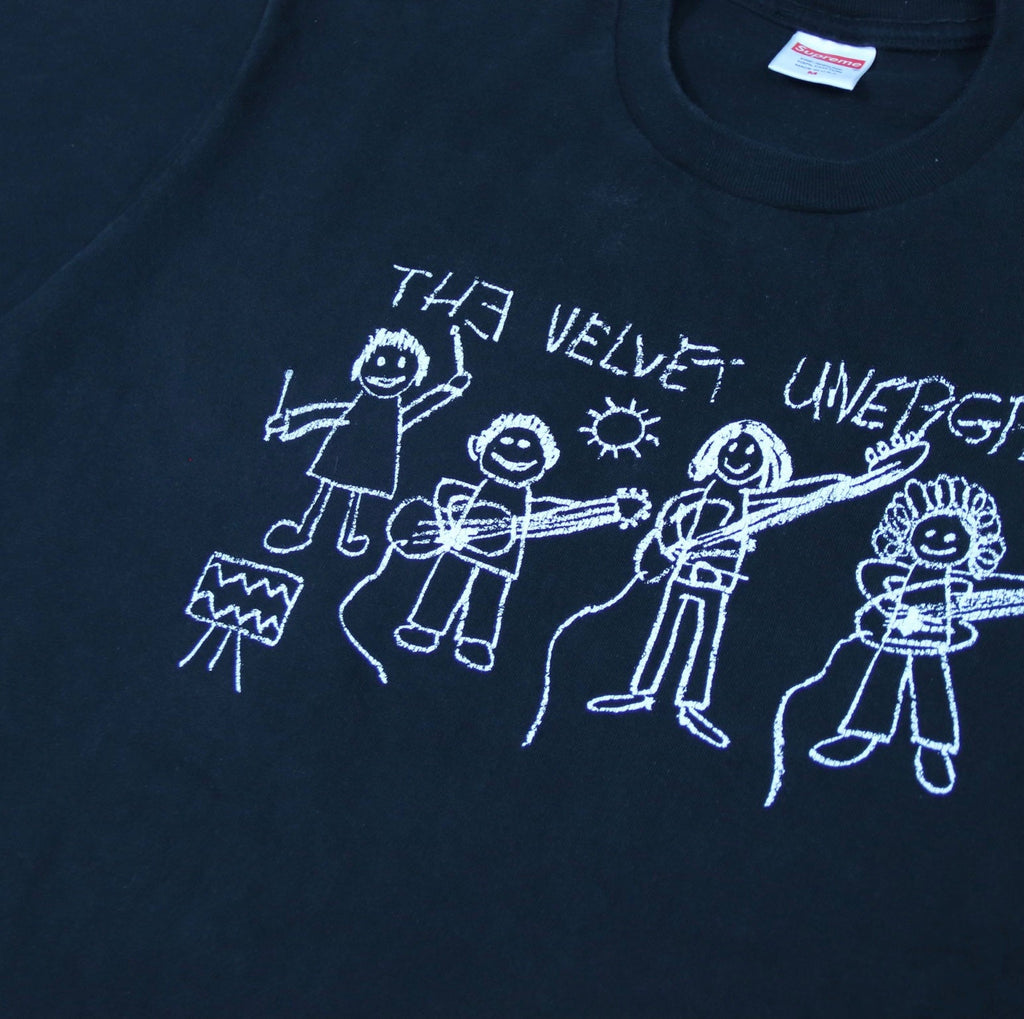 Supreme The Velvet Underground Drawing T Shirt – backtovida