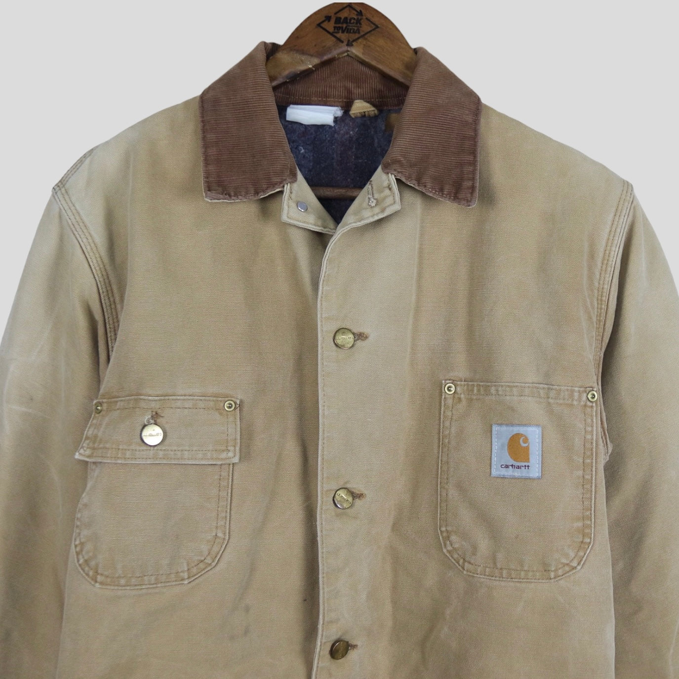 90s Vintage Carhartt Jacket blanket lined - backtovida