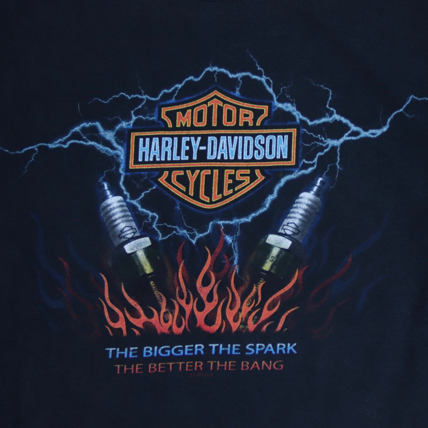 Harley Davidson The Bigger The Spark - backtovida