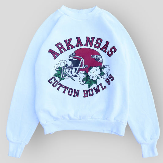 1989 Arkansas Cotton Bowl Crewneck - backtovida