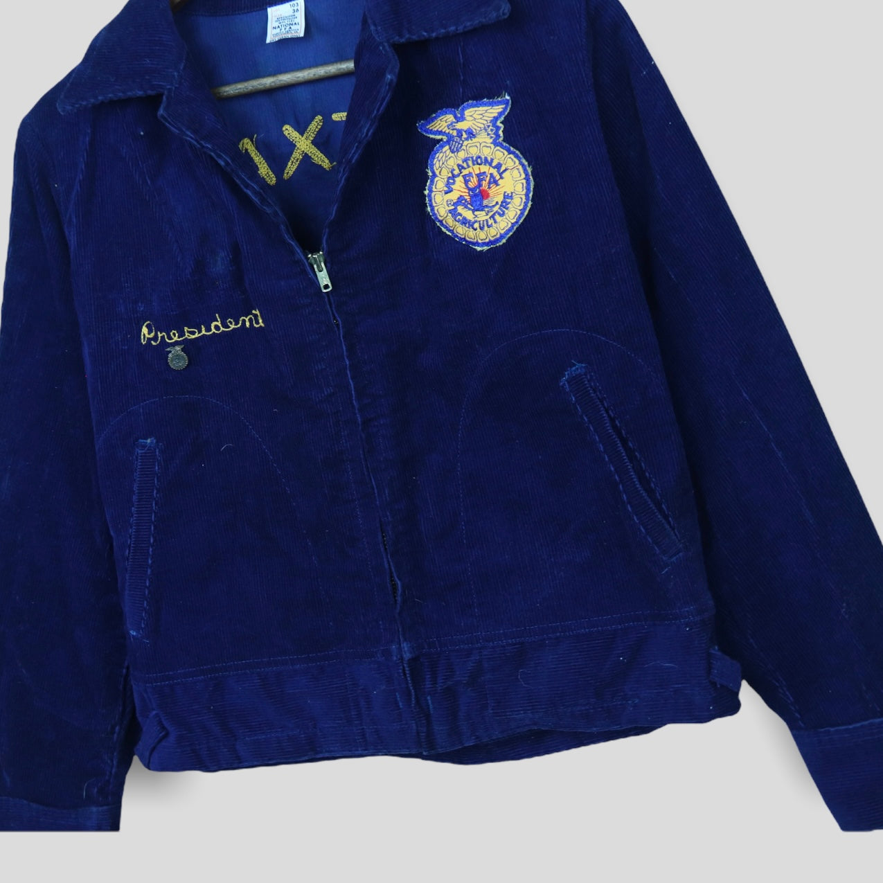 90s Texas FFA Corduroy jacket - backtovida