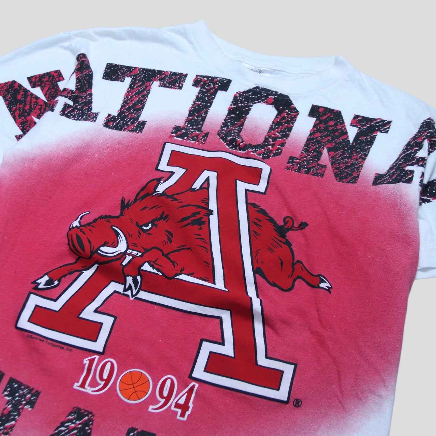 1994 National Champs Razorbacks T Shirt - backtovida