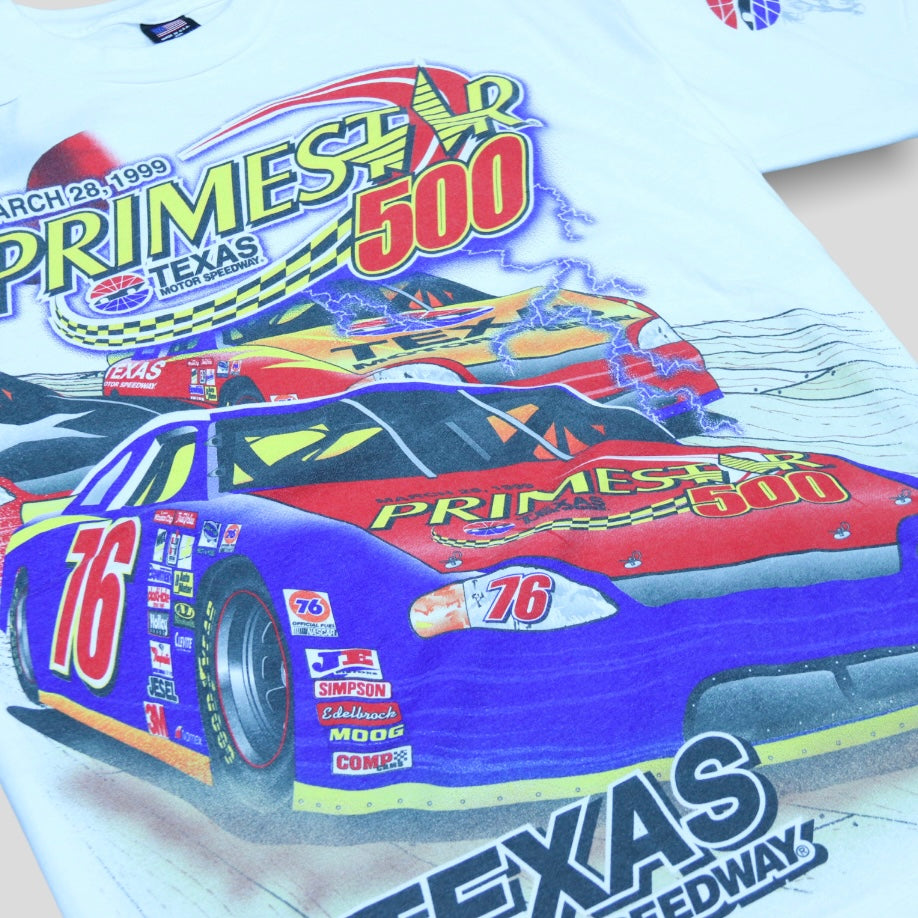 1999 Texas Motor Speedway AOP Racing T Shirt - backtovida