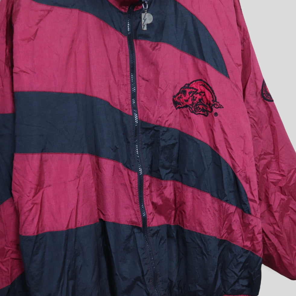 Vintage Razorbacks Pro Player Wind Breaker - backtovida