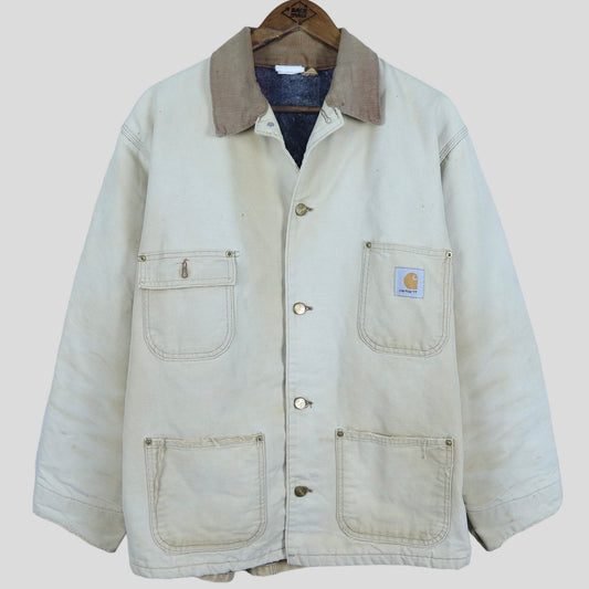 90s Vintage Carhartt Jacket blanket lined - backtovida