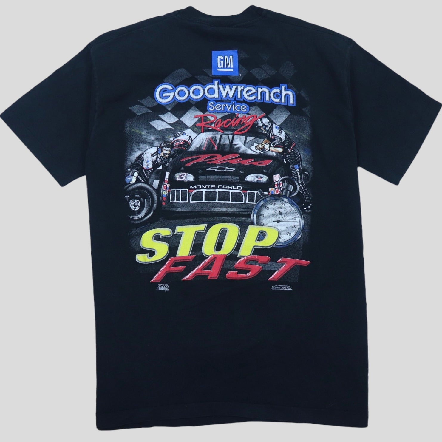 1997 Dale Earnhardt Run Hard T-Shirt - backtovida