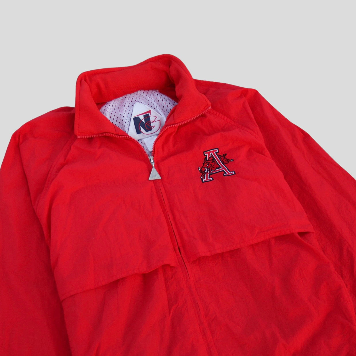 Arkansas Razorback Vintage Wind Breaker - backtovida