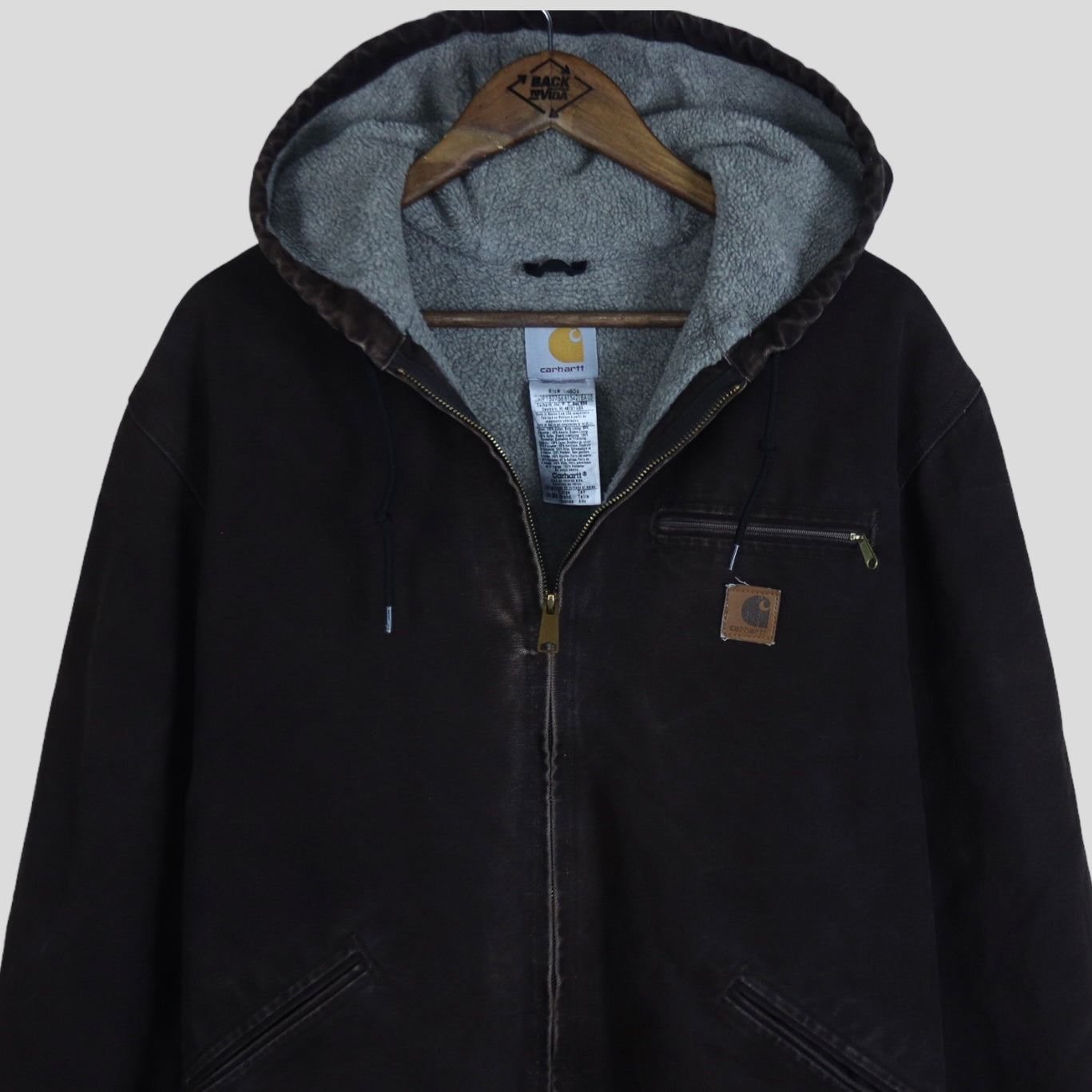 Vintage Carhartt Sherpa Lined Jacket - backtovida