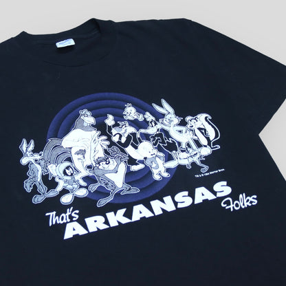 1994 Arkansas X looney Tunes T Shirt - backtovida