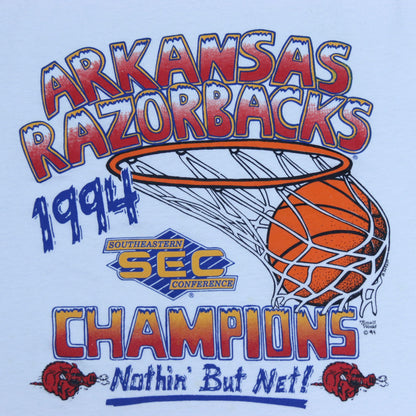 Arkansas Razorbacks 1994 “Nothin But Net” - backtovida