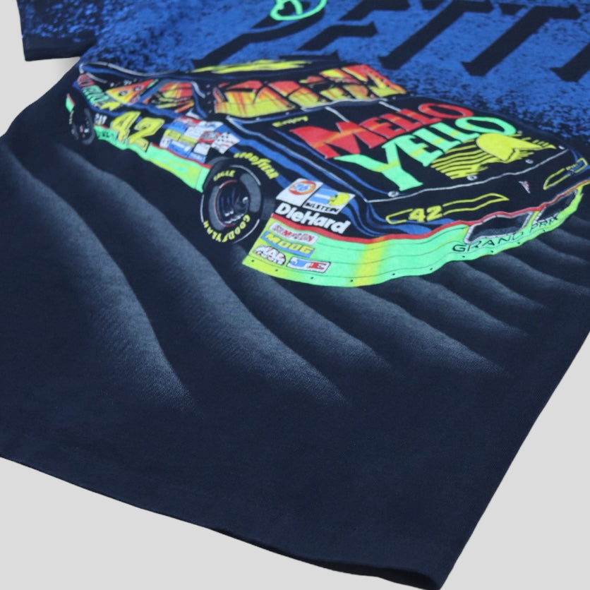 1994 Kyle Petty Vintage AOP Racing T-Shirt - backtovida