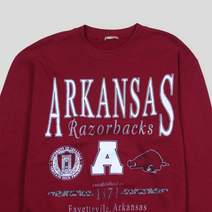 90s Fayetteville, Arkansas Razorbacks Crewneck - backtovida