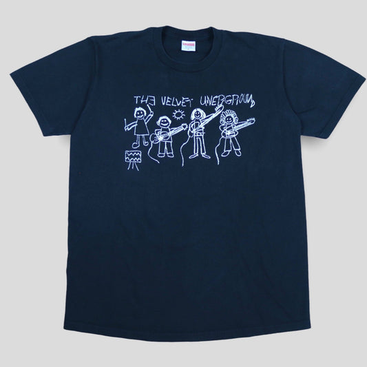 Supreme The Velvet Underground Drawing T Shirt - backtovida