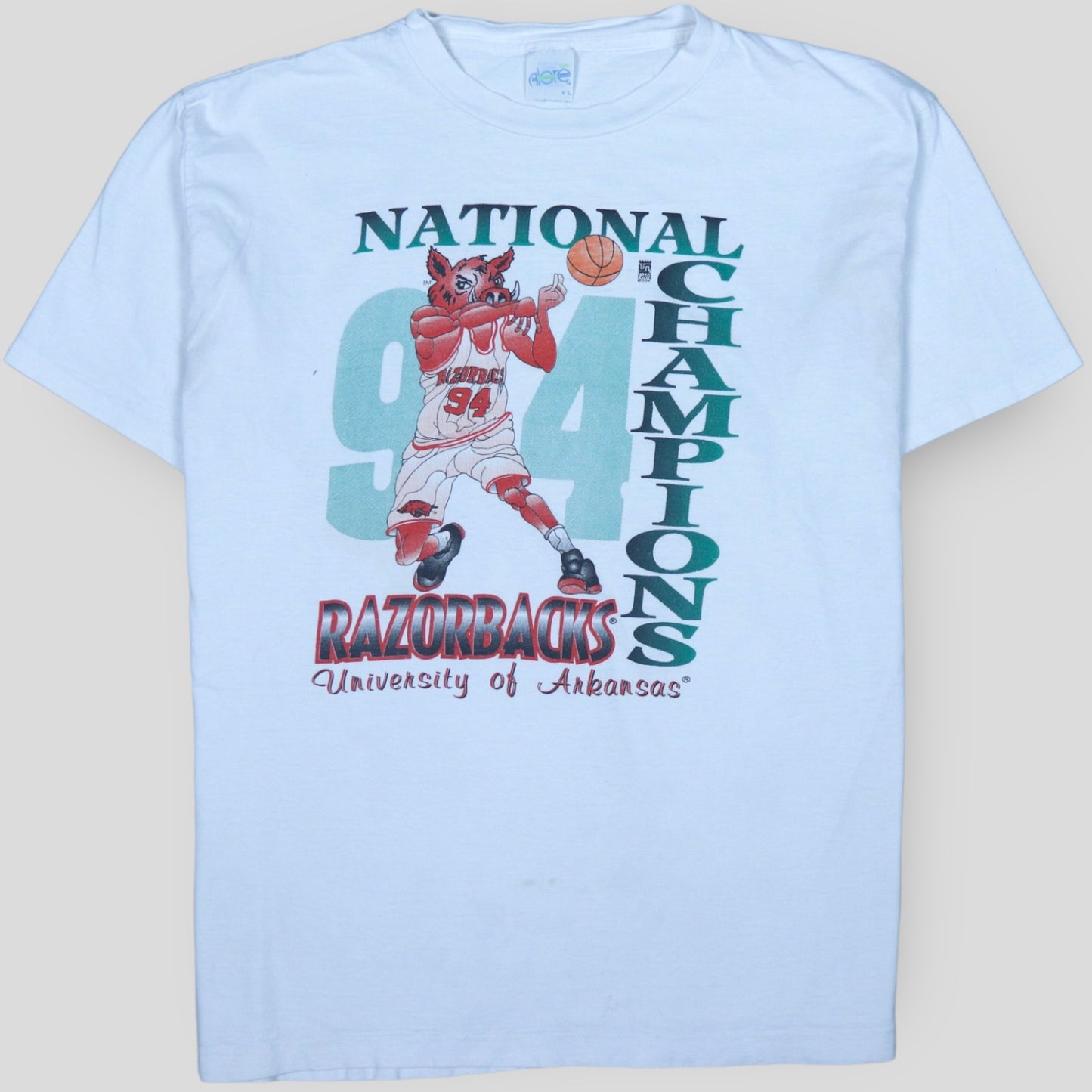 1994 Razorback National Champions T-Shirt - backtovida