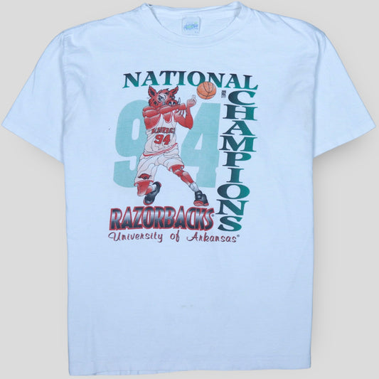 1994 Razorback National Champions T-Shirt - backtovida