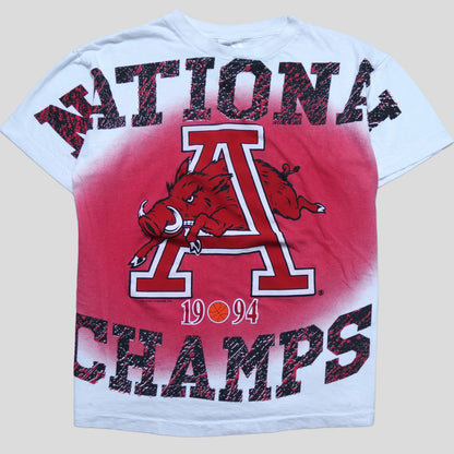 1994 National Champs Razorbacks T Shirt - backtovida