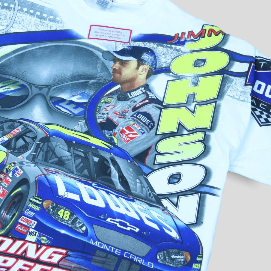 Nascar AOP Jimmie Johnson T Shirt - backtovida