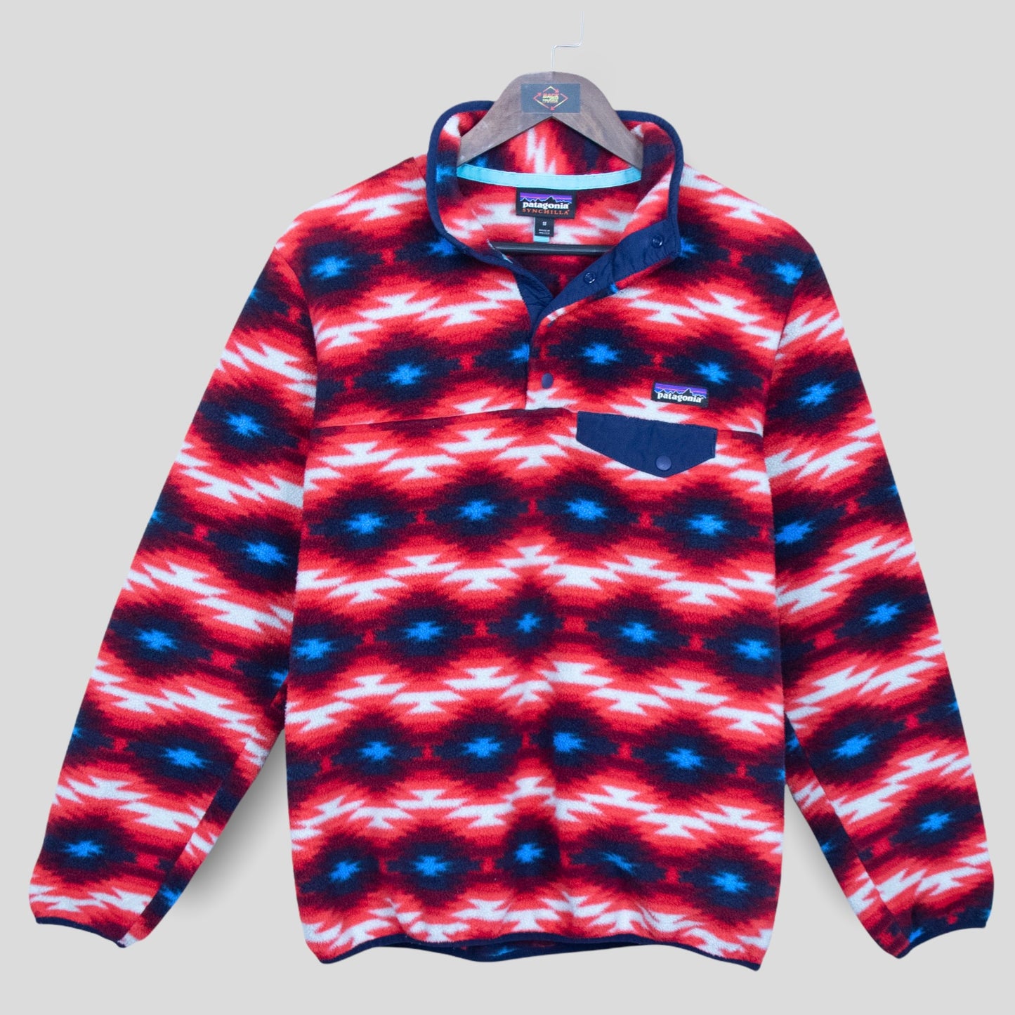 Patagonia Synchilla  Aztec Fleece Pullover - backtovida