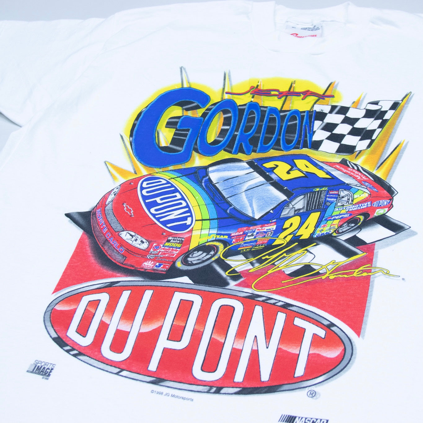 1998 Jeff Gordon Vintage Racing T-Shirt - backtovida