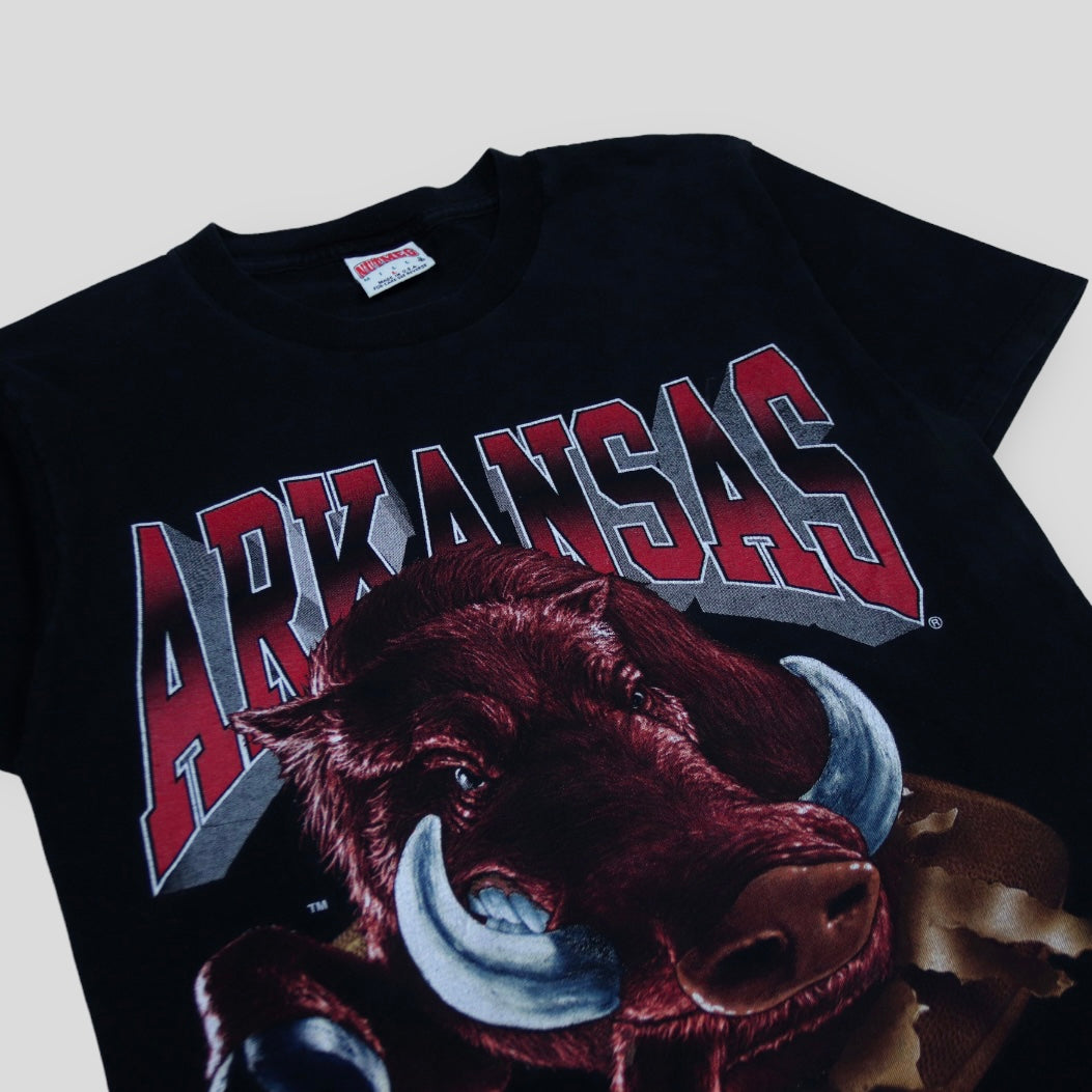 90s Arkansas Razorbacks Hog T-Shirt - backtovida